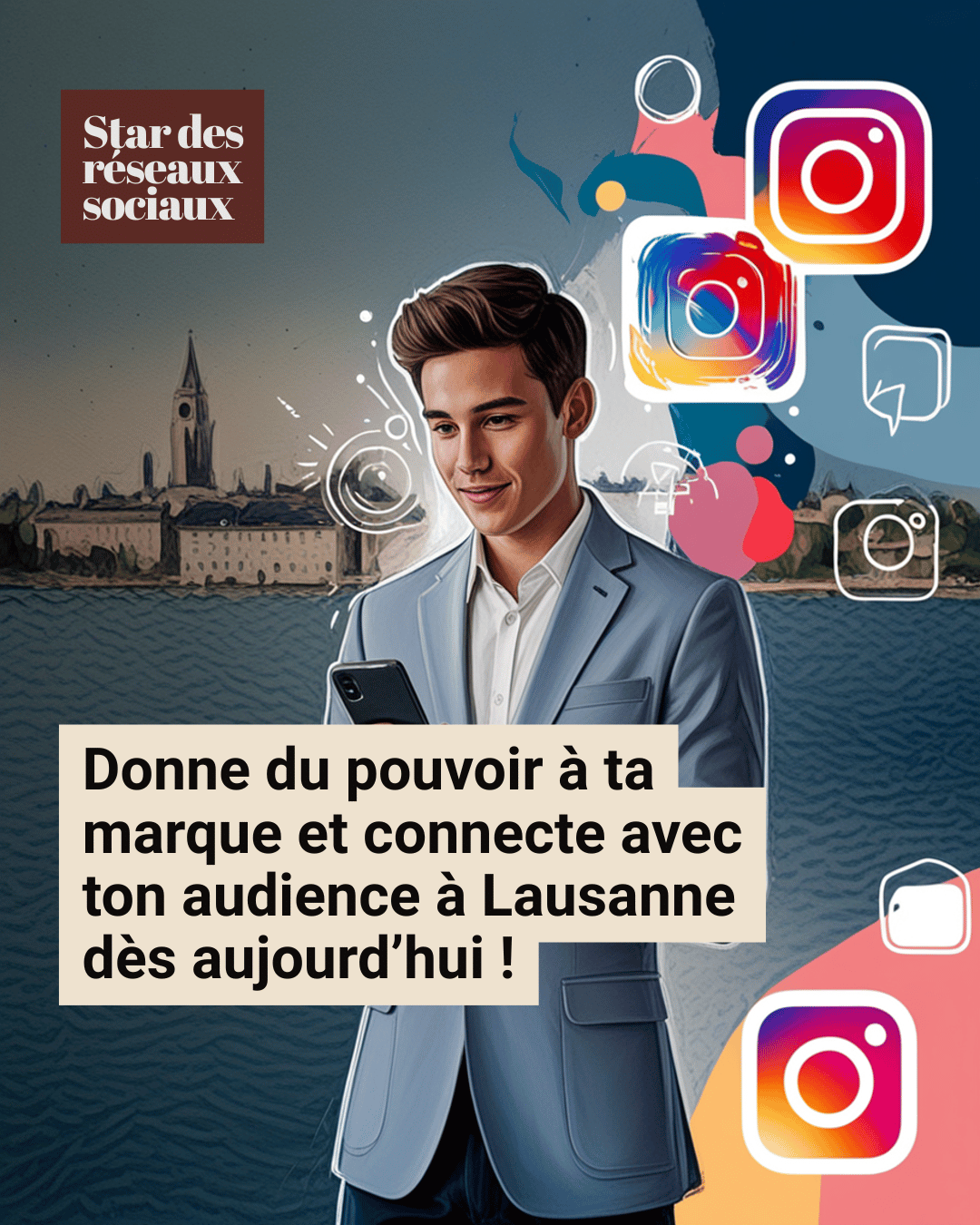 Instagram Post – Social Media Star Lausanne - MB Media Group